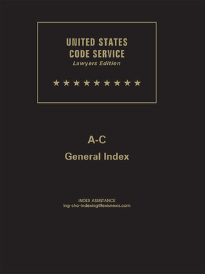 cover image of United States Code Service